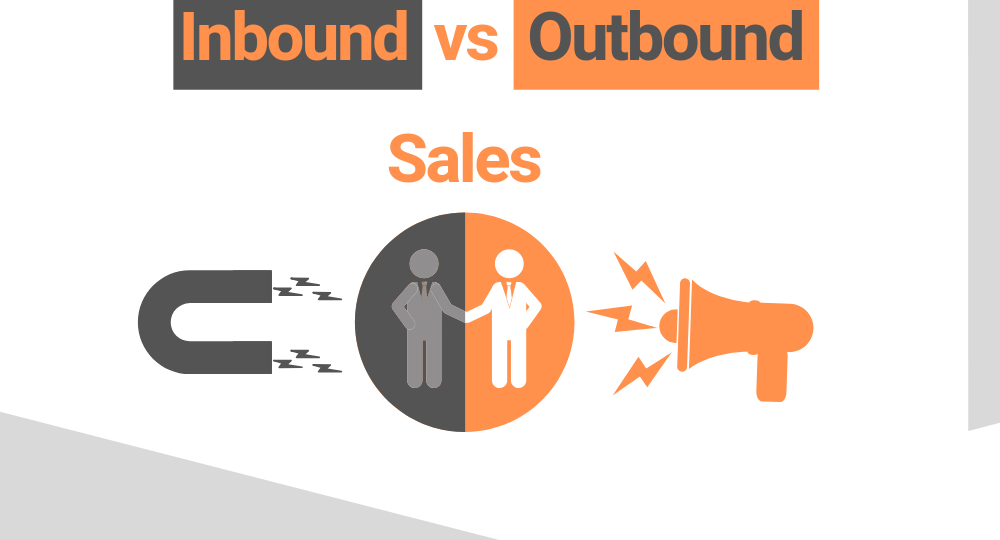 Outbound and inbound sales