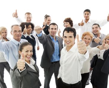 Group of a happy Business People Showing Thumbs Up. [url=http://www.istockphoto.com/search/lightbox/9786622][img]http://dl.dropbox.com/u/40117171/business.jpg[/img][/url]